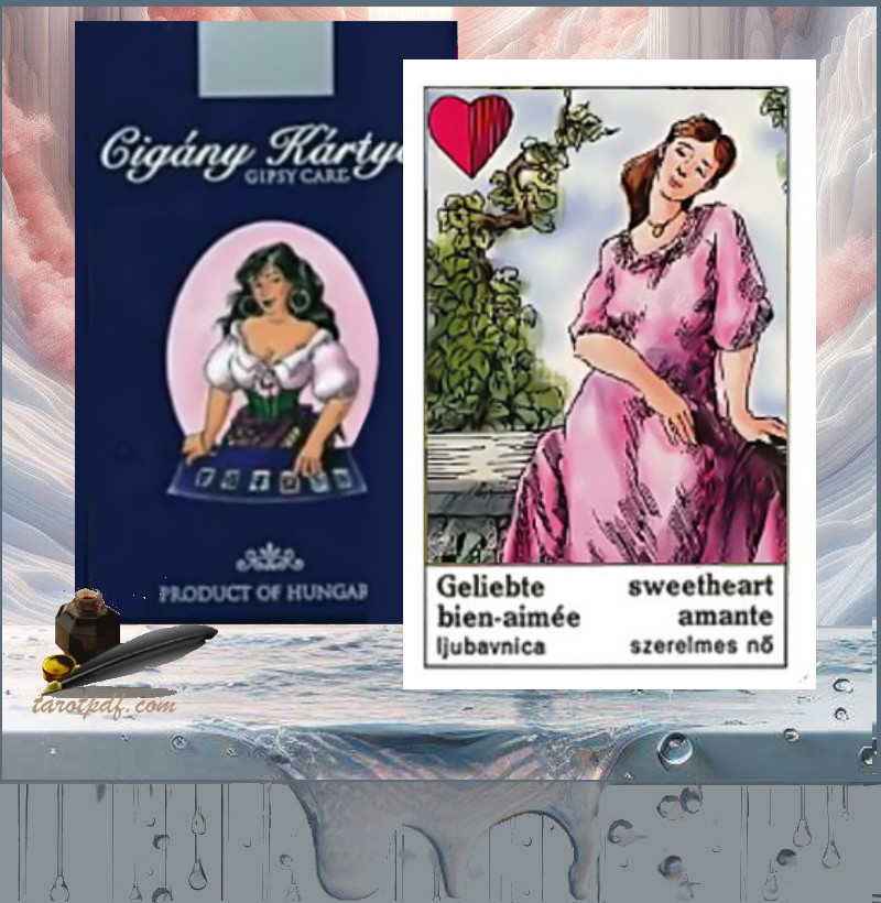 36 GYPSY CARD BY KVIZ, NO 1489